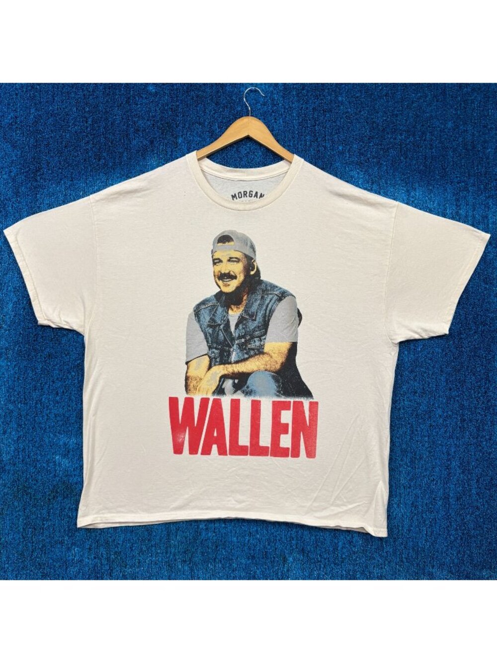 Morgan Wallen Country Beige T-Shirt Size 2XL
